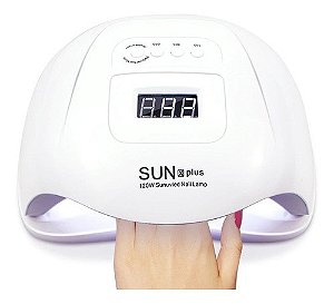 Cabine Sun 5 X Plus 36 Leds 120w Led Uv Hibrida Acrigel Unha Gel Bivolt