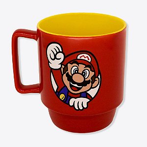 Caneca Tina Mario Super Star Bros Nintendo Games Geek