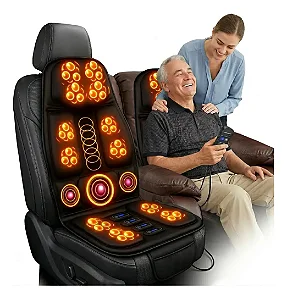 Assento Massageador Elétrico Costas Carro Cama Sofá Cadeira