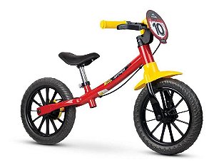 Bicicleta Infantil Nathor Sem Pedal Equilíbrio Balance Fast