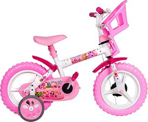 Bicicleta aro 12 princesinha styll kids