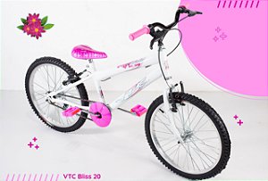 Bicicleta Infantil Menina Aro 20 branca