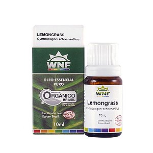 WNF - Óleo Essencial de Lemongrass Orgânico 10ml