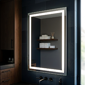 Espelho Com Led + Touch Screen Horizontal
