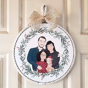 Guirlanda de Natal Personalizável