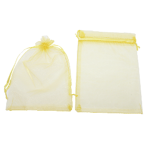 Saquinhos De Organza 13x18 cm Pacote 100 unidades