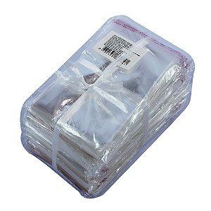 1000 Unidades saco Plástico Adesivado sem Solapa 7x10 cm