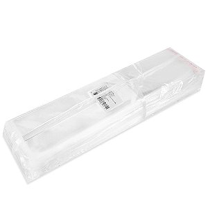 1000 Unidades saco Plástico Adesivado Sem Solapa 6x25+3 cm