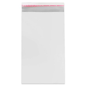 1000 Unidades saco Plástico Adesivado sem Solapa 12x18 cm