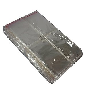 1000 Unidades saco Plástico Adesivado sem solapa 20x30