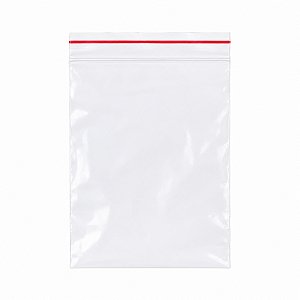 Saco Zip Lock 5x7 cm 100 unidades Transparente Resistente