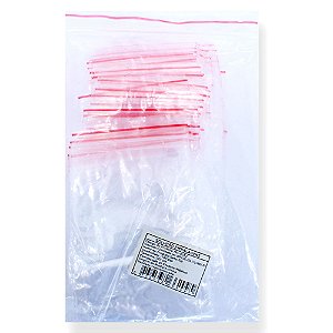 Saco Zip Lock 5x7 cm 100 unidades Transparente Zip Lock