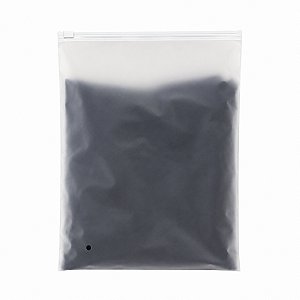 Kit 50 Saco Plástico Com Ziper Trilho Branco fosco 25x35cm