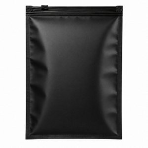 Saco Zíper Preto 15x20 Trilho Reforçado Kit 50 Unidades