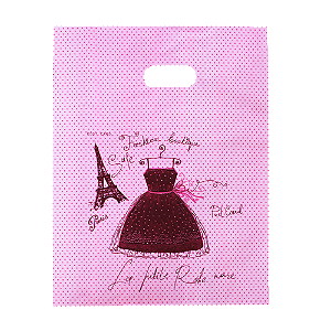 Sacola Plástica Boca de Palhaço Tam. 30x40 cm 100 unidades