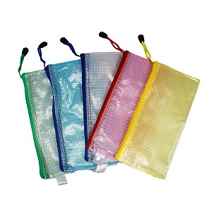 KIt 12 Necessaire Feminina Transparente para acessórios