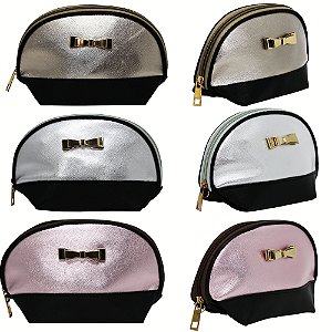 Necessaire Feminina para Acessórios e Objetos Pessoais com Espelho e Alça Removível