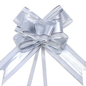 Laço Fácil de Organza com Poliester 50mmx74cm Pacote com 50 Unidades