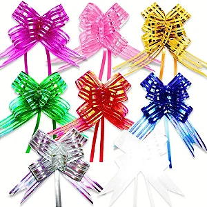 Laço Fácil De Organza 30mm X 46cm Pacote Com 100 Unidades