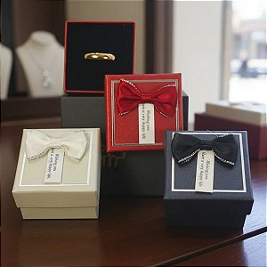Kit 24 Caixinhas De Presente para anel de luxo 5x5cm