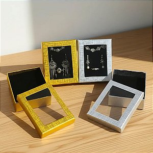 Kit com 12 Caixinhas para Conjunto com Visor 7x9 cm