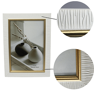 Porta Retrato com efeito Texturizado 10x15 cm