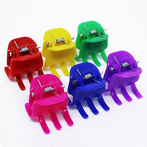 Kit com 12 Piranhas Prendedores de Cabelos Intermediario