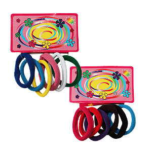 Xuxinha de cabelo, modelo mini, pacote com 72 unidades Colorido 2