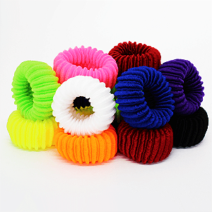 Xuxinha de Cabelo Rabicó Pacote com 24 unidades Colorido