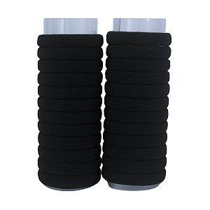 Kit Xuxinha para cabelo Cor Preta 24 unidades