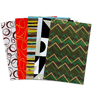 50 Sacos de Presente Laminado Tema Casual 30x44cm