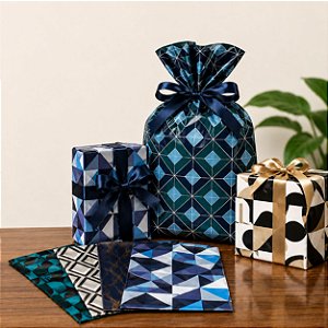50 Sacos de Presente Laminado Tema Masculino 30x44cm