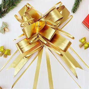 Laço Fácil de Organza com Poliester 50mmx74cm Pacote com 10 Unidades