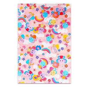 Saco de Presente Tamanho 35x54 Temas Kids e Infantil 50 Unidades