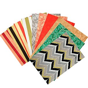 Saco para Presentes Cromus 20x29 cm 50 unidades Tema Casual