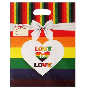 50 Sacola Plástica Boca de Palhaço 30x40 Diversos Temas