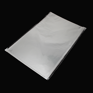 SACO PLÁSTICO TRANSPARENTE TAM 35X54CM KIT 50 UN