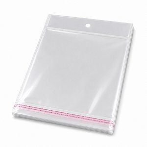 Saco Plástico Adesivado com Solapa 30x40 cm - 1000 unidades