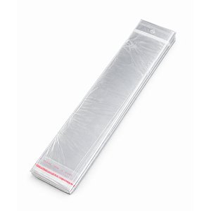 Saco Plástico Adesivado Com Solapa 5x17 Pacote com 100 uni