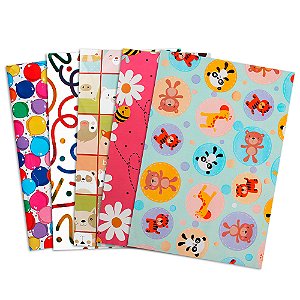 25 Saco de Presente Tamanho 60x90 Temas Kids