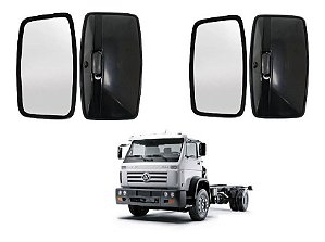 Espelho Retrovisor Plano Grande 37X20 Ls-2638