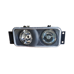 Farol De Milha Caminhão Scania Lado Esquerdo Lente De Policarbonato