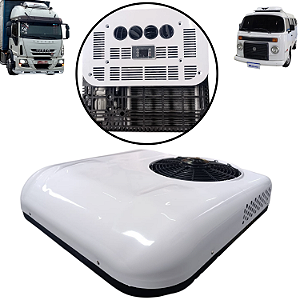 AR CONDICIONADO TETO ELETRICO REDUZIDO 12V 7500 BTU CAMINHÃO