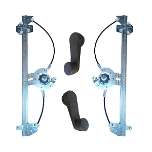 Kit Par Maquina Vidro Manivela Pta. Mb Atego/axor Pino Longo