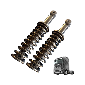2 Amortecedor Cabine Traseiro Volvo Fm Chines Fm7 Fm9 Todos
