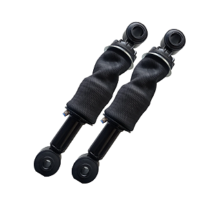 2 Amortecedor Cabine Dianteiro Bolsa Pneumática Iveco Hi-way