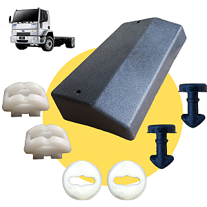 Kit Tampa Painel Caixa Fusivel+presilhas+arruelas Ford Cargo