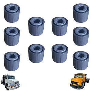 Kit 10 Bucha Estriada Suporte Alternador MB 1113 24X10MM