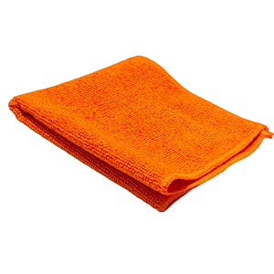 Pano De Microfibra Ecologico Uso Geral 30x30cm Laranja