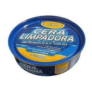 CERA LIMPADORA AZUL AUTOSHINE VEICULOS EM GERAL 200 GR